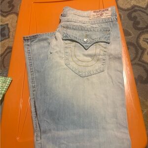 True Religion Light Blue Men's Bootcut Jeans